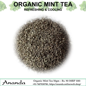 Organic Mint Tea 50gm Organic Mint Tea 50gm