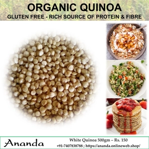 Organic Quinoa Seeds 500gm
