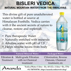 Natural Mountain Water 1 litre