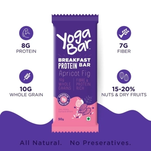 Breakfast Protein Bars Apricot Fig 50gm