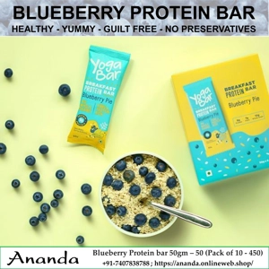 Breakfast Protein Bars Blueberry Pie 50gm