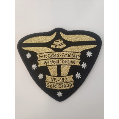 Limited Edition Gold Group Unit Patch