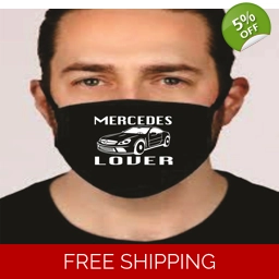 Mercedes Lover Face Mask Washable Social Distancing stop t..