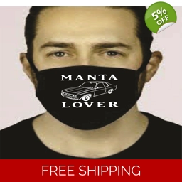 Opel Manta Lover Face Mask Cotton Washable Social Distanci..