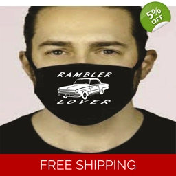 AMC Rambler Lover Face Mask Washable Reusable Social Dista..