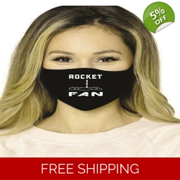 Rocket Fan Face Mask Cotton Washable Social Distancing hel..