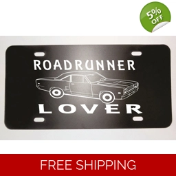 Plymouth Roadrunner License Plate more items listed forsal..