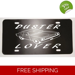 Plymouth Duster License Plate more items listed forsale Gr..
