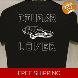 Ford Cougar Lover Tshirt Vintage more T shirts listed for ..