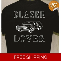 Chevy Blazer T shirt Black M L XL 2XL more tshirts for sal..