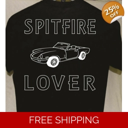 Triumph Spitfire Lover T shirt more tshirts listed for sal..