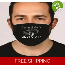 Chevy Bel Air Lover Face Mask Washable Reusable Social Dis..