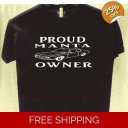 Opel Manta Proud Owner T shirt Great Gift for a Friend