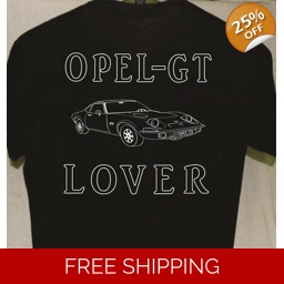 Opel GT Lover T shirt more tshirts listed for sale Great G..