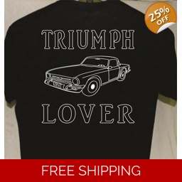 Triumph TR6 Lover T shirt more tshirts listed for sale Gre..