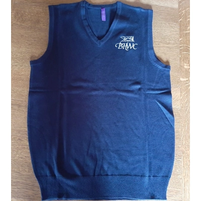 Cotton Knit Sweater Vest title=