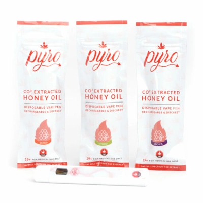 PYRO Honey Oil DISPOSABLE PEN PYRO Honey Oil DISPOSABLE PEN