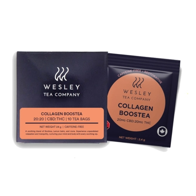 WESLEY Ginger Rose Puritea-40mg 1:1 CBD & THC