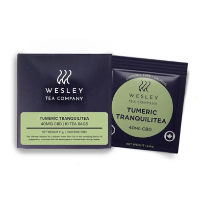 WESLEY - Turmeric Tranquilitea - 40mg CBD