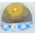 Ebuuks Honey Glazed Flecked Variegated Hat and Eggshell Scarf Set with Daisy Fleece Lining Ebuuks Honey Glazed Flecked Variegated Hat and Eggshell Scarf Set with Daisy Fleece Lining