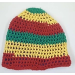 Ebuuks Red Yellow Green Variegated Two Hats with Satin and Fleece Lining Ebuuks Red Yellow Green Variegated Two Hats with Satin and Fleece Lining