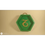 Ebuuks 9in Glitter Zodiac Hexagon Box Ebuuks 9in Glitter Zodiac Hexagon Box