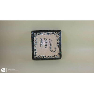 Ebuuks Glitter Zodiac 4x4 Square Wood Plaque Ebuuks Glitter Zodiac 4x4 Square Wood Plaque