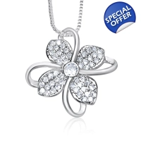 Lucky Clover 925 Sterling Silver ..