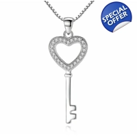 Key To My Heart 925 Sterling Silv..