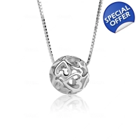 Ball of Hearts 925 Sterling Silve..