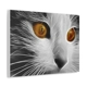 Abstract Fibre Cat Instant Wall Art Print
