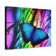 Neon Butterfly Abstract Instant Wall Art Print