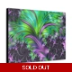 Purple Fractal Abstract Instant Wall Art Print