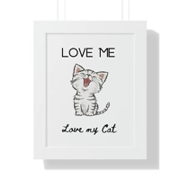 Cat Lover Instant Wall Art Print