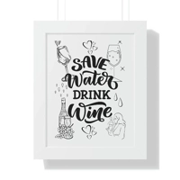 Funny Drinking Quote Instant Wall..