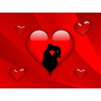 Abstract wall art ONE OFF love pr..