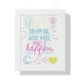 Positive Quote Instant Wall Art Print