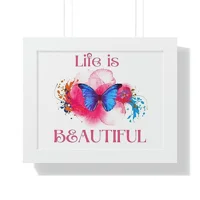 Beautiful Life Quote Instant Wall..