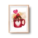 Coffee Lover Instant Wall Art Print