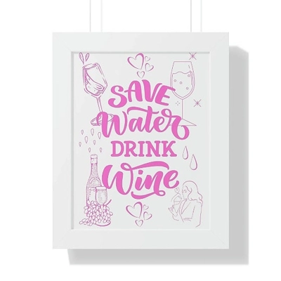 Funny Drinking Quote Instant Wall Art Print