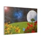 Bright Night Meadow Instant Wall Art Print