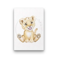 Lion Cub Children's Instant Wall ..