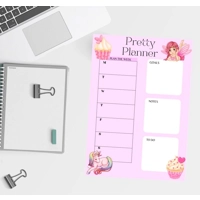 Pretty Planner digital print down..