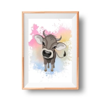 Cute Calf Children's Instant Wall..