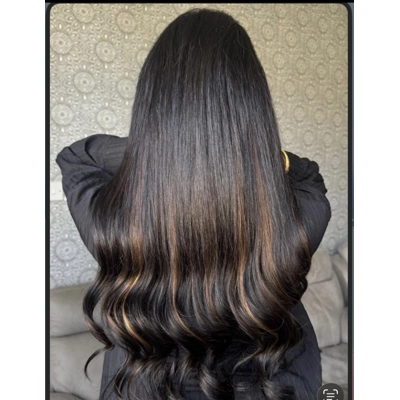 Teagan 150g 22 inch nano fitting with Brooke