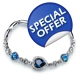 Beautiful Titanium Crystal Bracelet