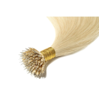 Belle Beautista European Premium Nano Tip Hair Extensions with Nano Beads (50 x 1g)