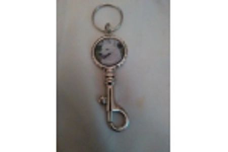 Double sided keyring, personalised,with your own pictures or textyotos Double sided keyring, personalised,with your own pictures or textyotos