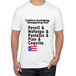 Latino Shopping list shirt Latino Shopping list shirt