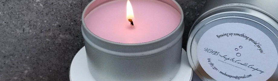 Handmade Signature Candle Tins - Click to learn more